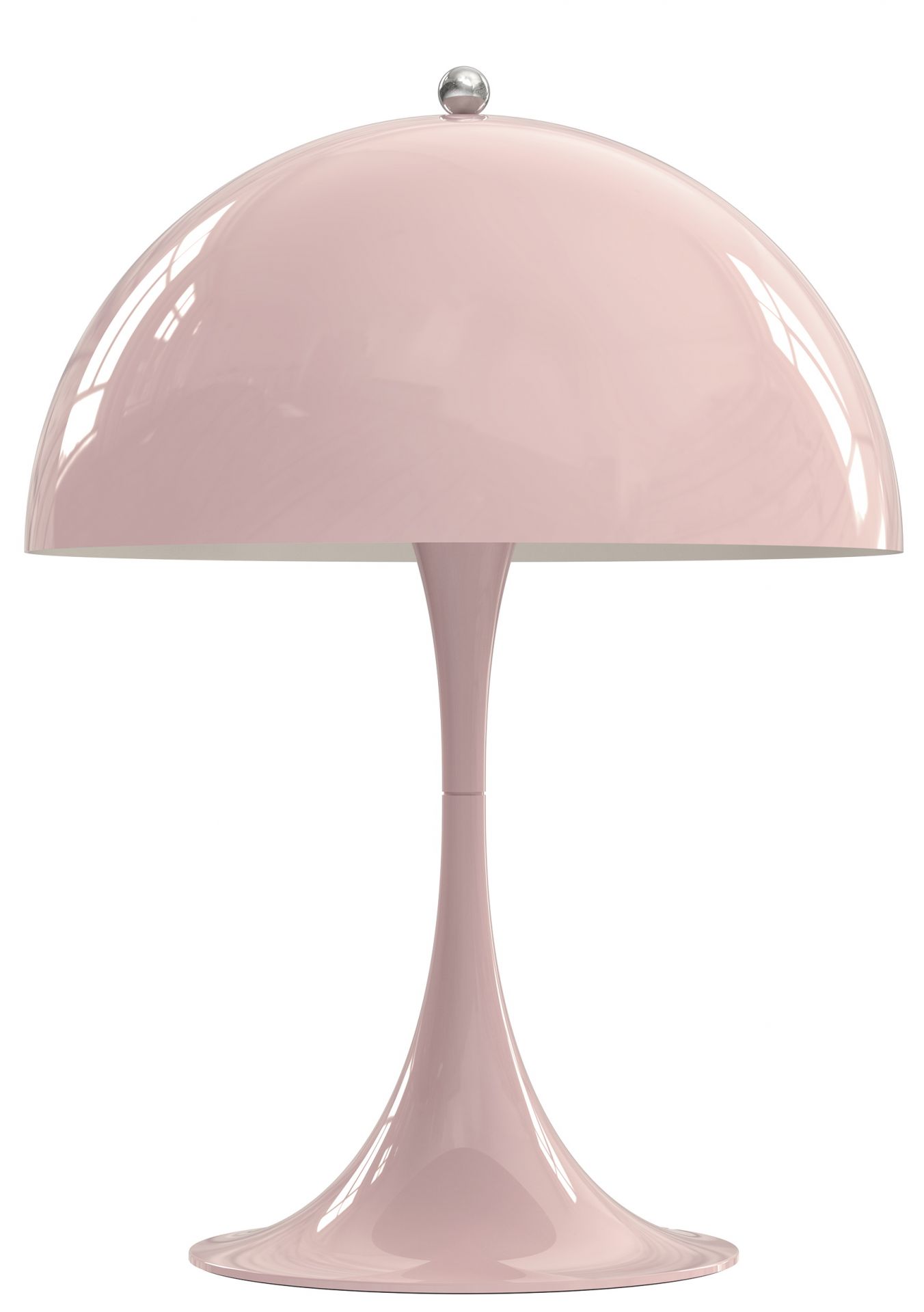 Panthella 250 Table lamp LED table lamp METAL BLASS PINK PAINTED Louis Poulsen SINGLE PIECES